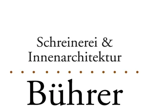 Ein Logo der Schreinerei Bührer.